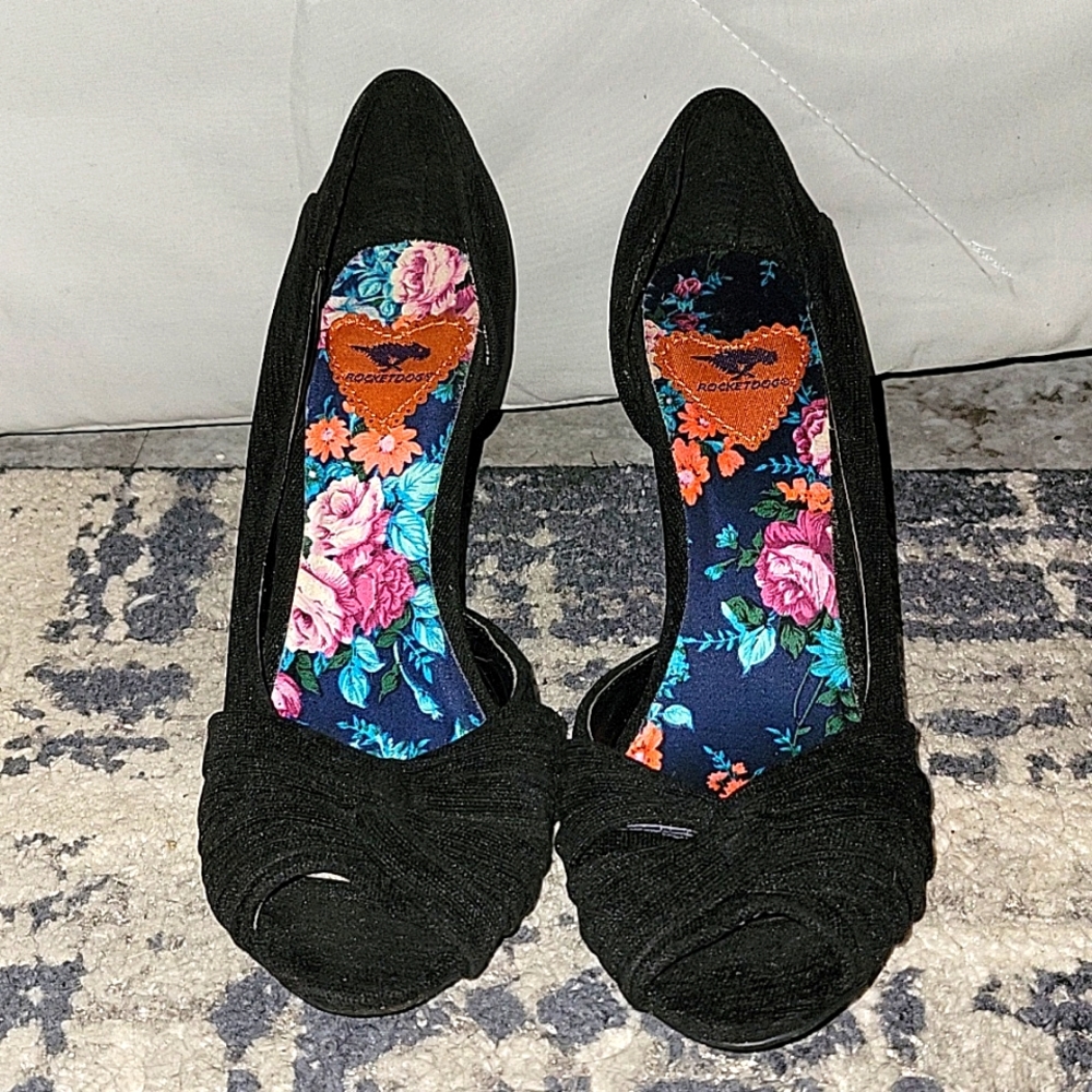 RocketDog Black 👠 Heels